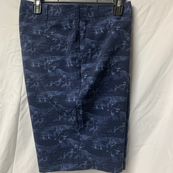 Ben Hogan Other - Ben Hogan Performance Golf Shorts Casual Men's Size 36 Flat Front Blue Floral